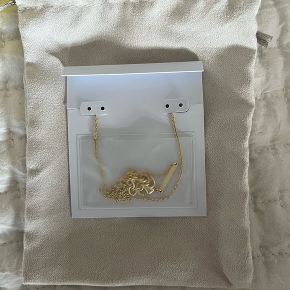 Kendra scott elisa pendant black NWT gold - Picture 3 of 4